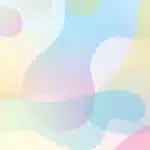 A colorful abstract background with wavy shapes.