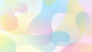 A colorful abstract background with wavy shapes.