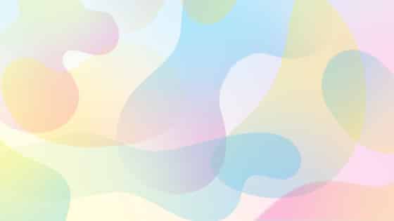 A colorful abstract background with wavy shapes.
