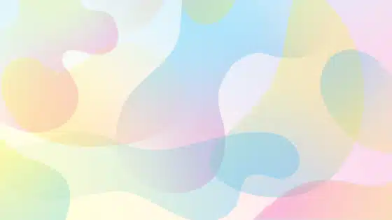 A colorful abstract background with wavy shapes.