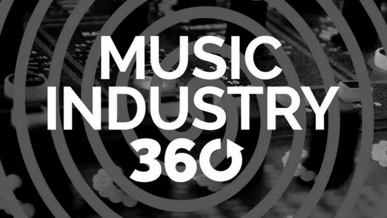 The logo for music industry 360.