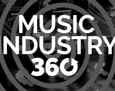 The logo for music industry 360.