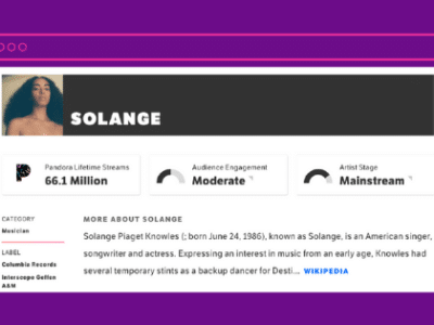 A purple background with the word solance on it.