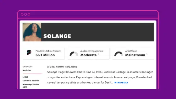 A purple background with the word solance on it.