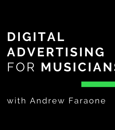 Digital advertising, musicians