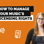 Managing music licensing rights.