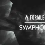 A partnership showcasing a black background with the words 'forless symphonic'.