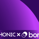 Bonsai logo on a purple background.