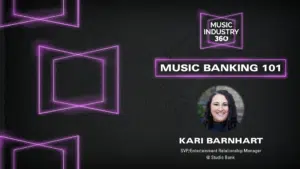 Music banking 101 with Kari Bahartt.