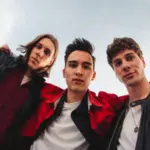 A group of young men posing for a fresh photo.