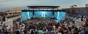 crowd, concert, Brooklyn Mirage