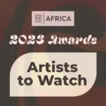 The logo for the african artists to watch.