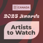 The symphonic logo for the canadian artists to watch.