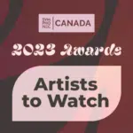 The symphonic logo for the canadian artists to watch.