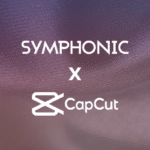 Symphonic logo with CapCut integration.