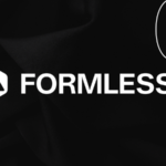A black background with the word formless on it.
