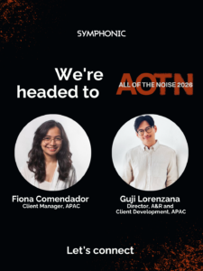 Symphonic announces Fiona Comendador and Guji Lorenzana will attend All Of The Noise 2026. See their photos, job titles, and connect with them at the event!.